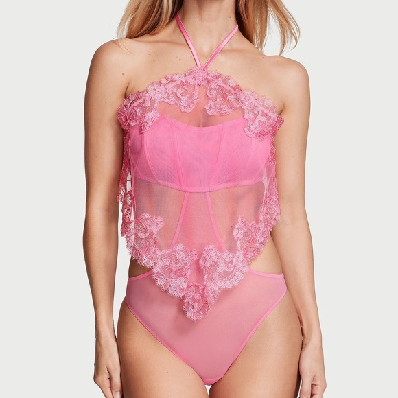 Victoria's Secret Other - Victoria’s Secret Sheer Floral Teddy
